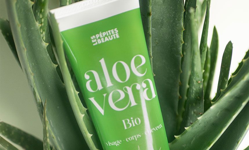 Les Pépites Beauté : Gel aloe vera bio