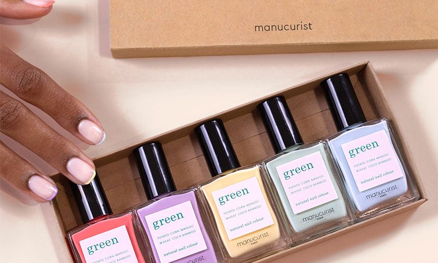Our selection of Manucurist's natural nail polishes