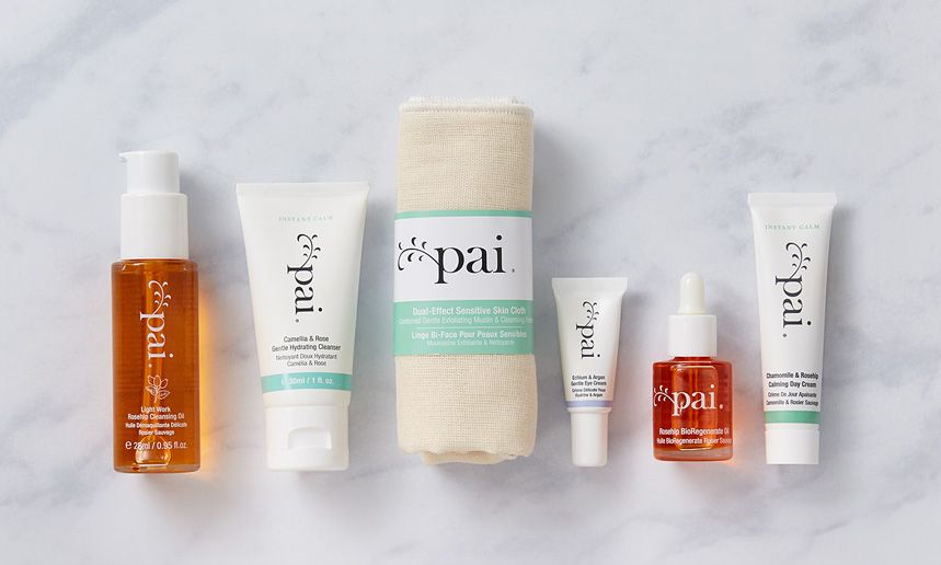 Pai Skincare marque de cosmétiques bio pour peau sensible