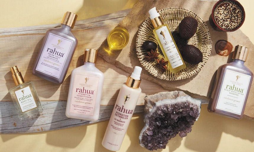 Rahua brand of natural hair care